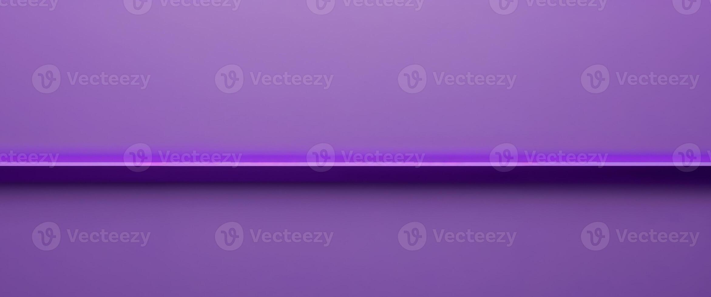A purple background with a purple line in the middle. photo