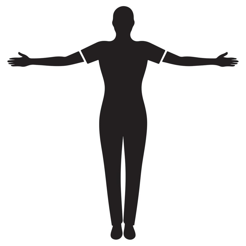 Black Therapist Image on Simple White Background vector