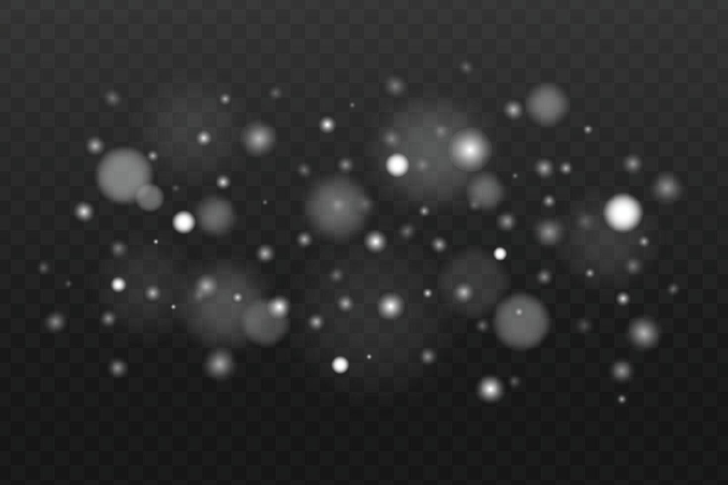 Sparkling space dust particles. Glitter dust shimmer. Sparkling background with light effect. vector