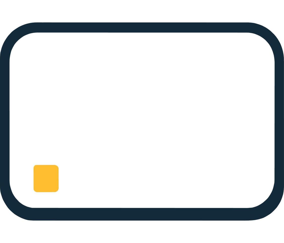 Blank Card Template Simple Layout Clean Design vector