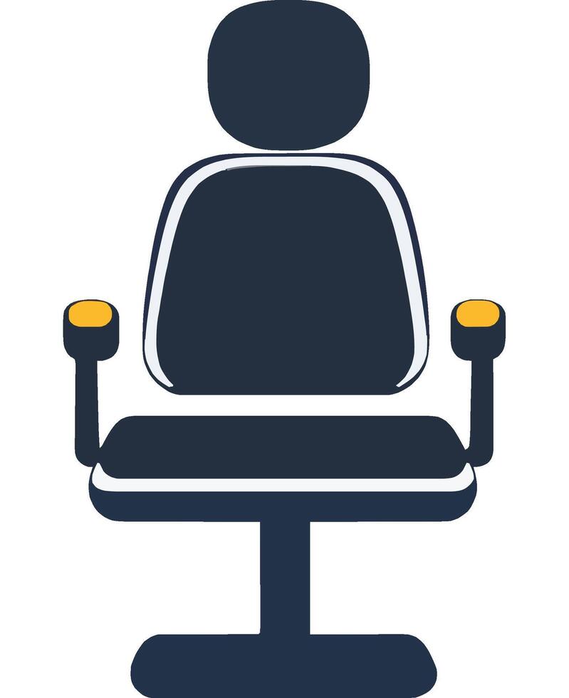 Comfort and Stylish Office Ergonomic Chair Design vector
