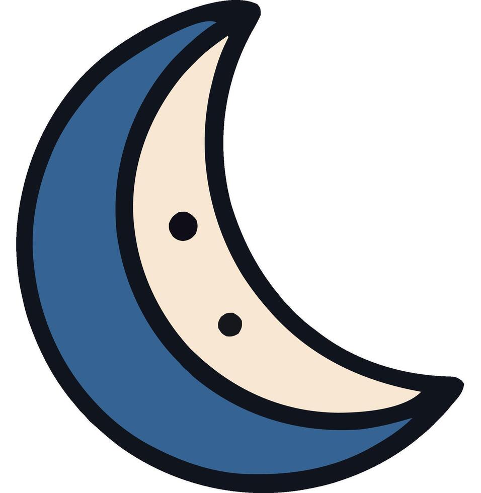 Moonlight Night Sky Beauty Magic vector