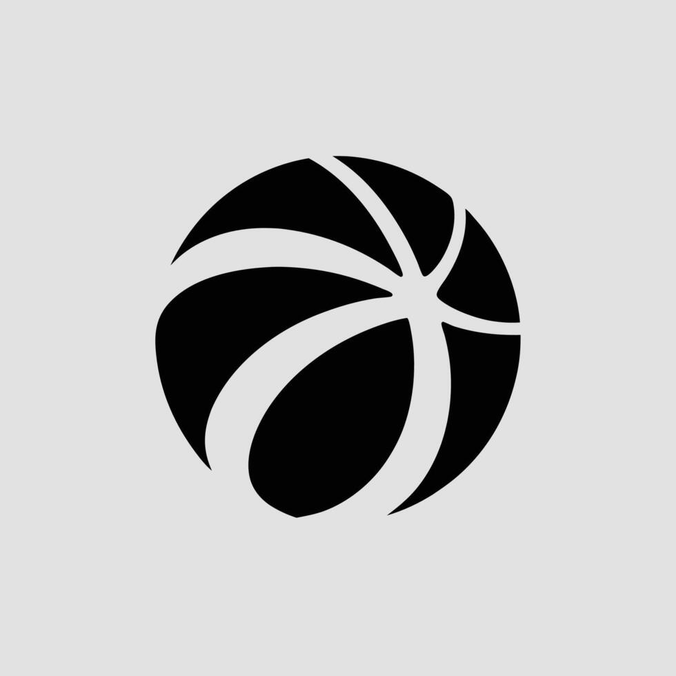 ball logo line art vector
