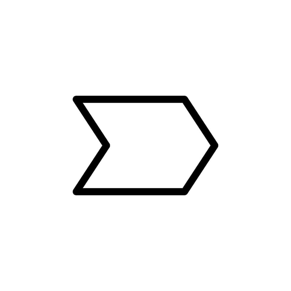 cheurón flecha señalando a el bien. adecuado para diseño elementos, web gráficos, usuario interfaces, y direccional indicadores. vector