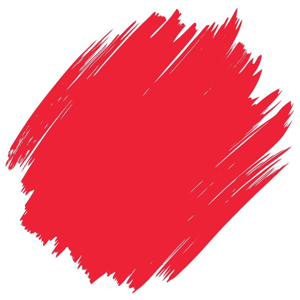 Silhouette of brush strokes in white silhouette design. vector