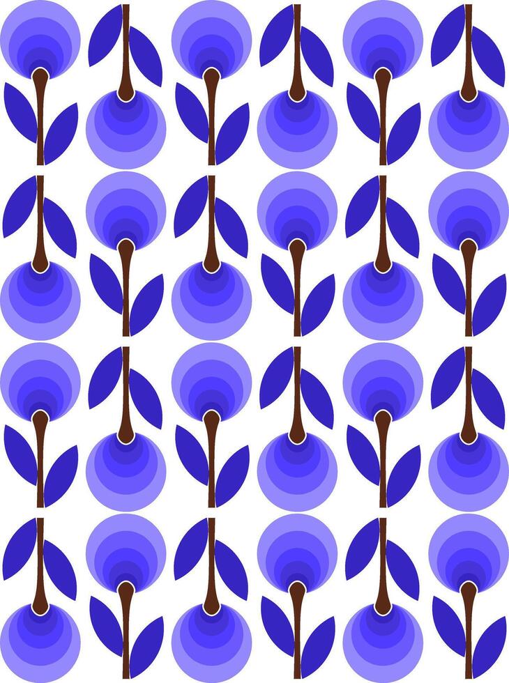 Botanical Illustration for Seamless Product Design vector
