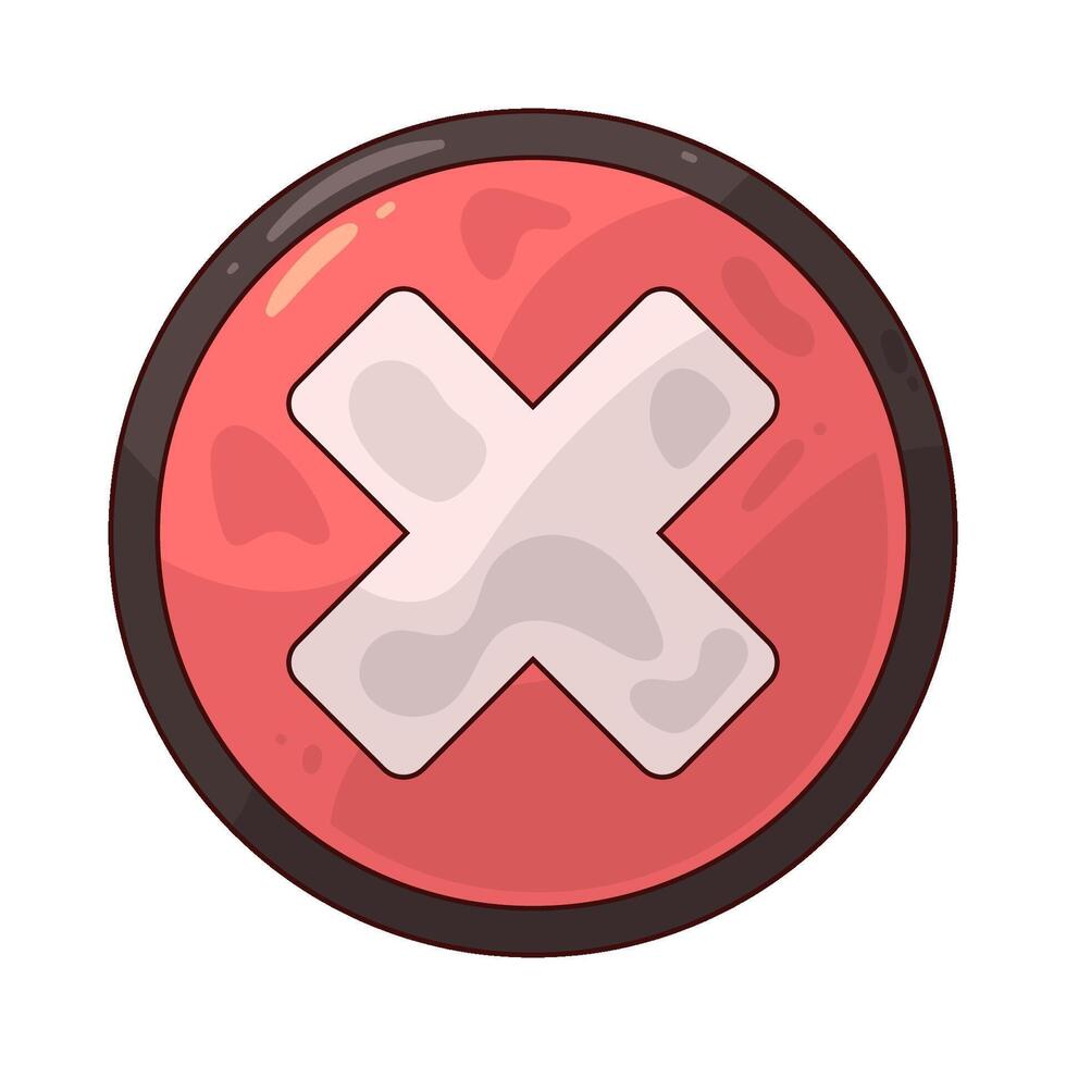 illustration of failed vector