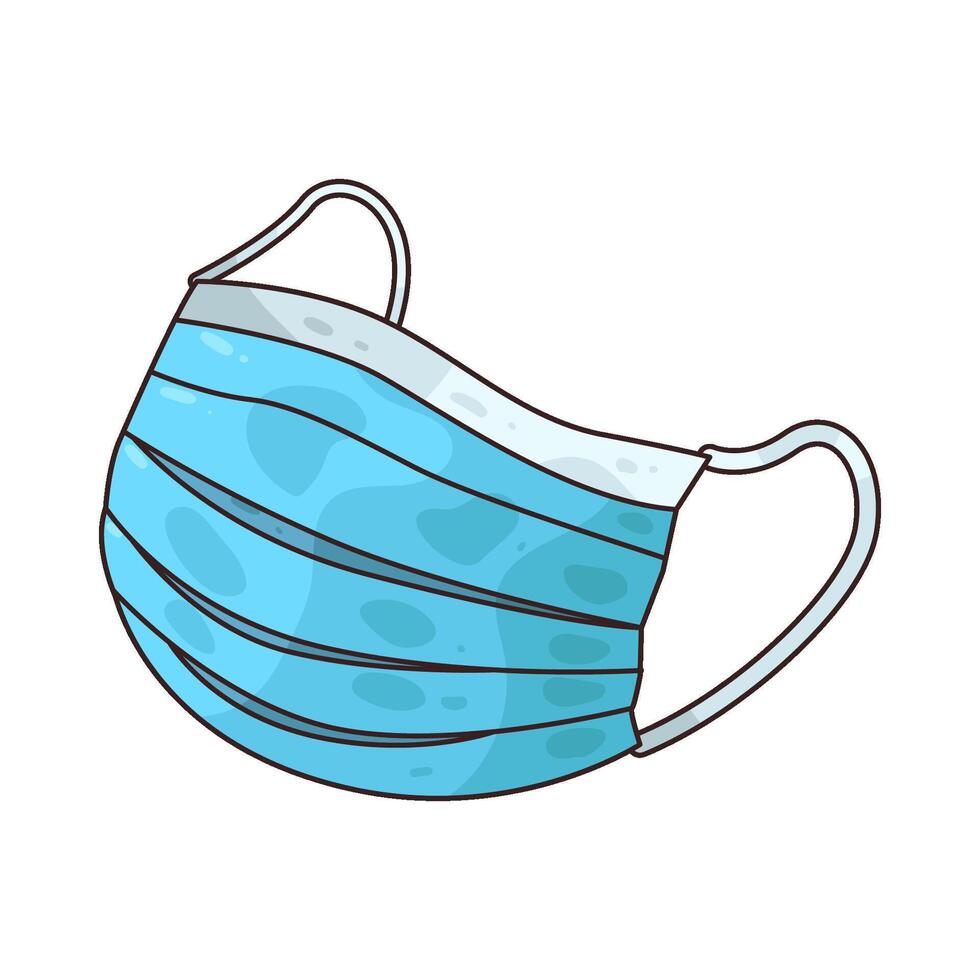 safety medical mask vector