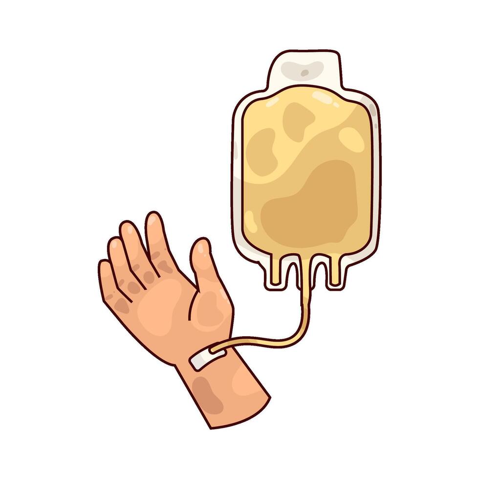 illustration of infusion vector