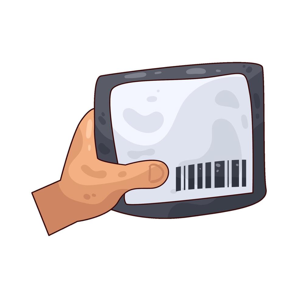 delivery receipt illustration vector