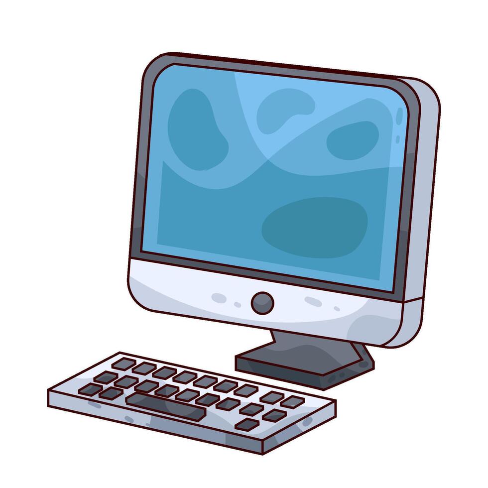 illustration of PC vector