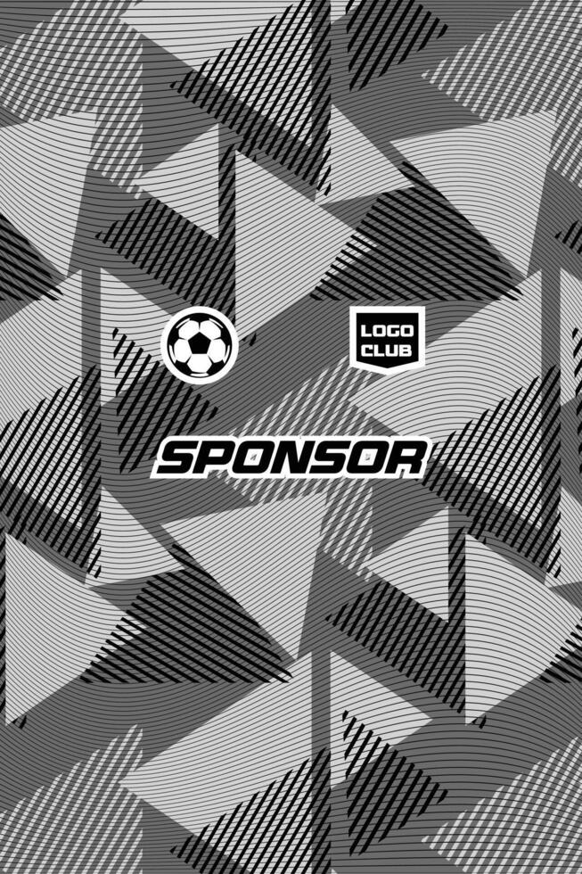 abstract triangle background, Sublimation background for sports jersey pattern vector