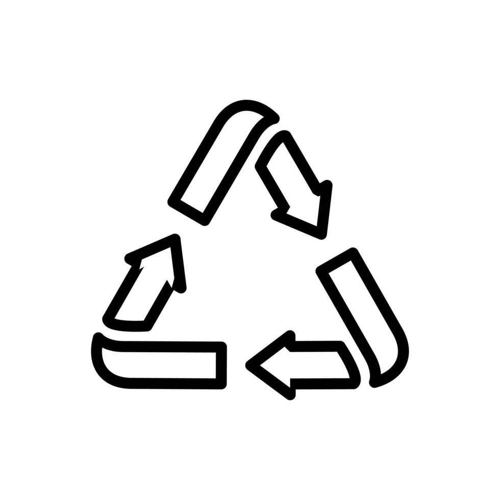 Recycle trash Icon vector
