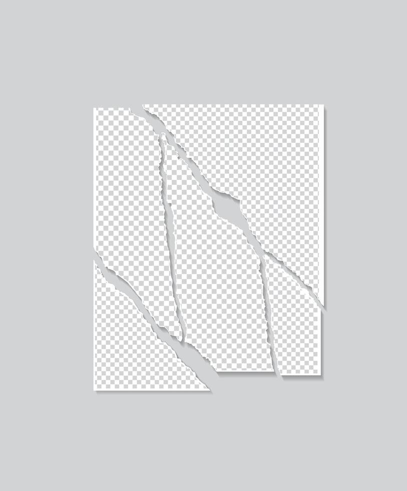Set of Realistic polaroid photo template. The empty retro snapshot image is bordered with white frames vector