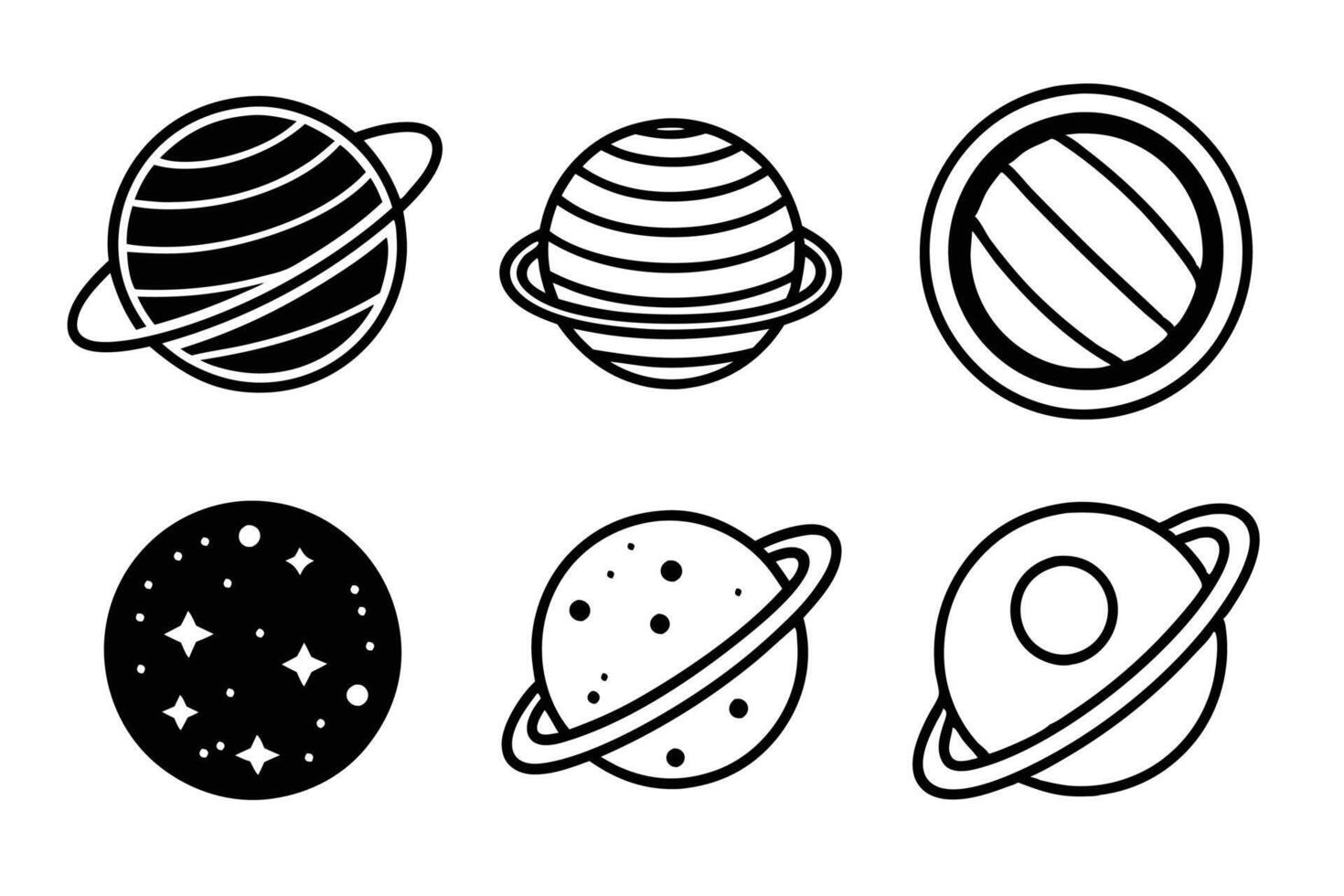 Globe and Earth Icons and Symbols vector