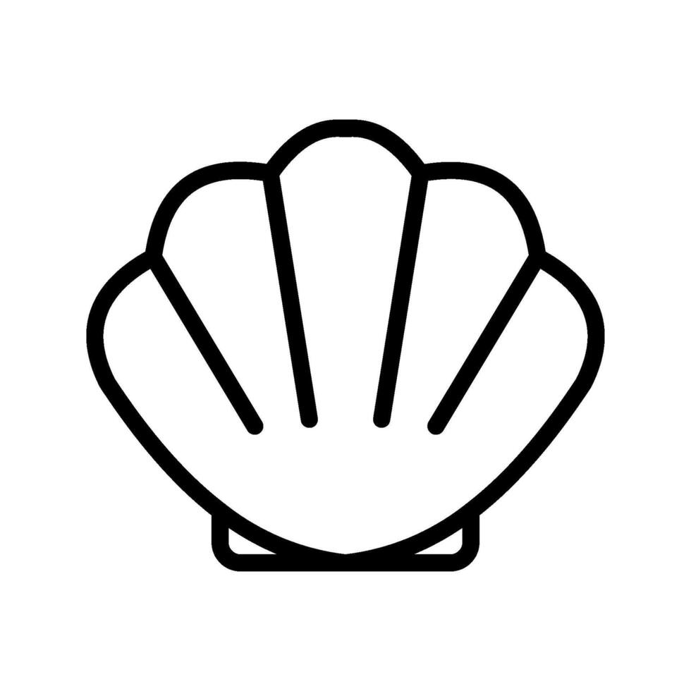 Seashell icon set., vector