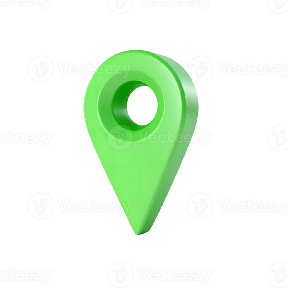 3D Realistic Location map pin gps pointer markers illustration for destination. png