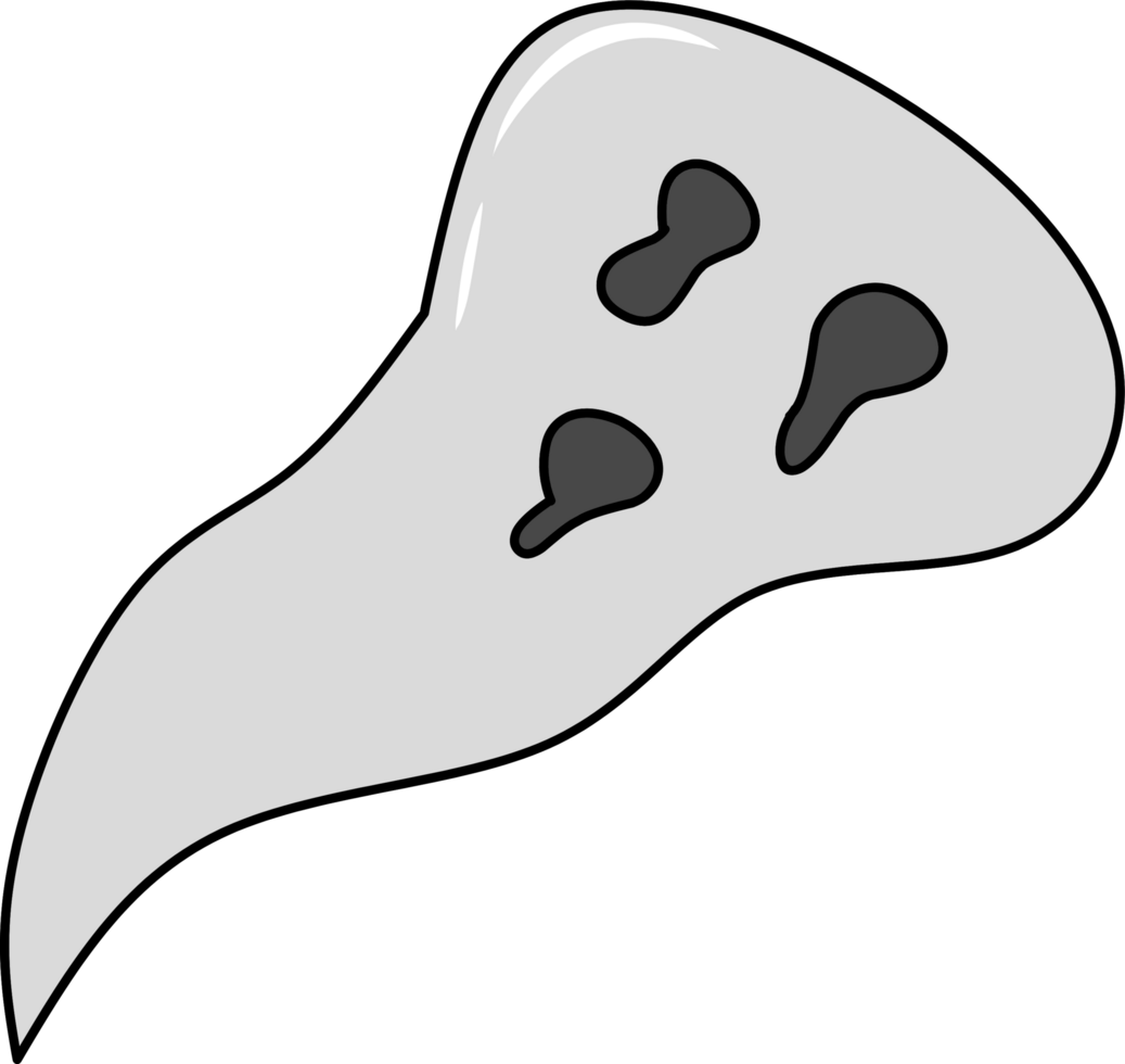 Ghost illustration design png