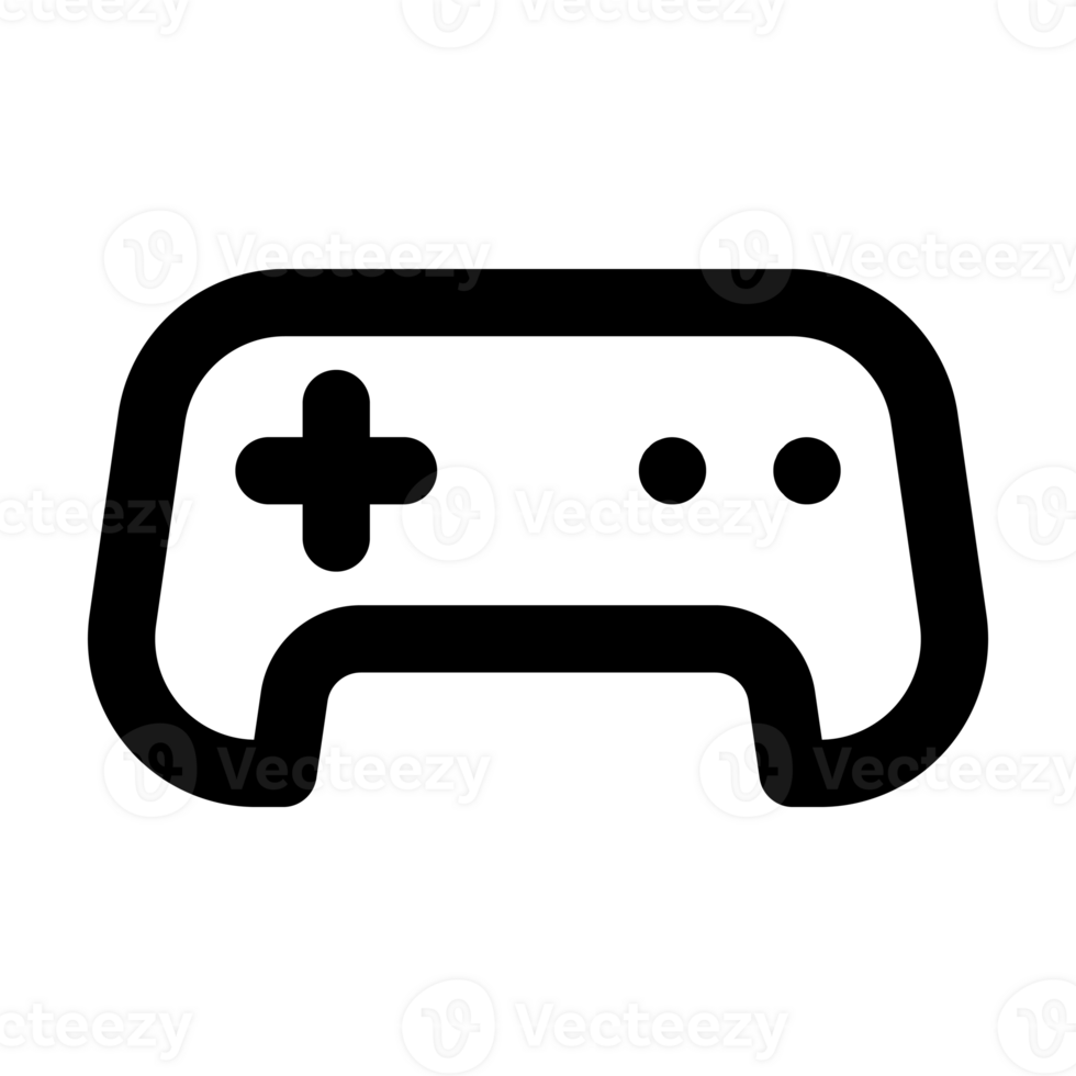 Play game icon. Joystick icon. Gaming controller, game console symbol. png