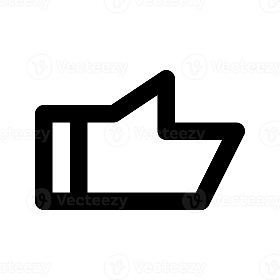 Like icon. Thumb up symbol. png