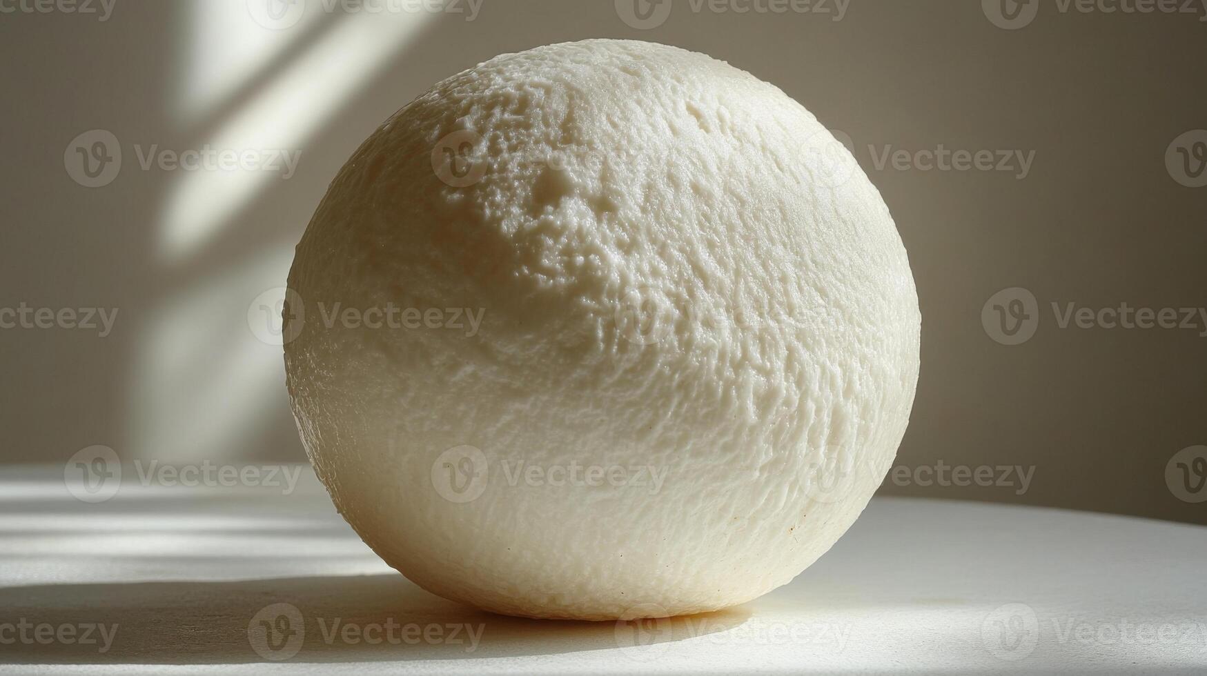 Sculptural Sphere, A Study in Light and Texture photo