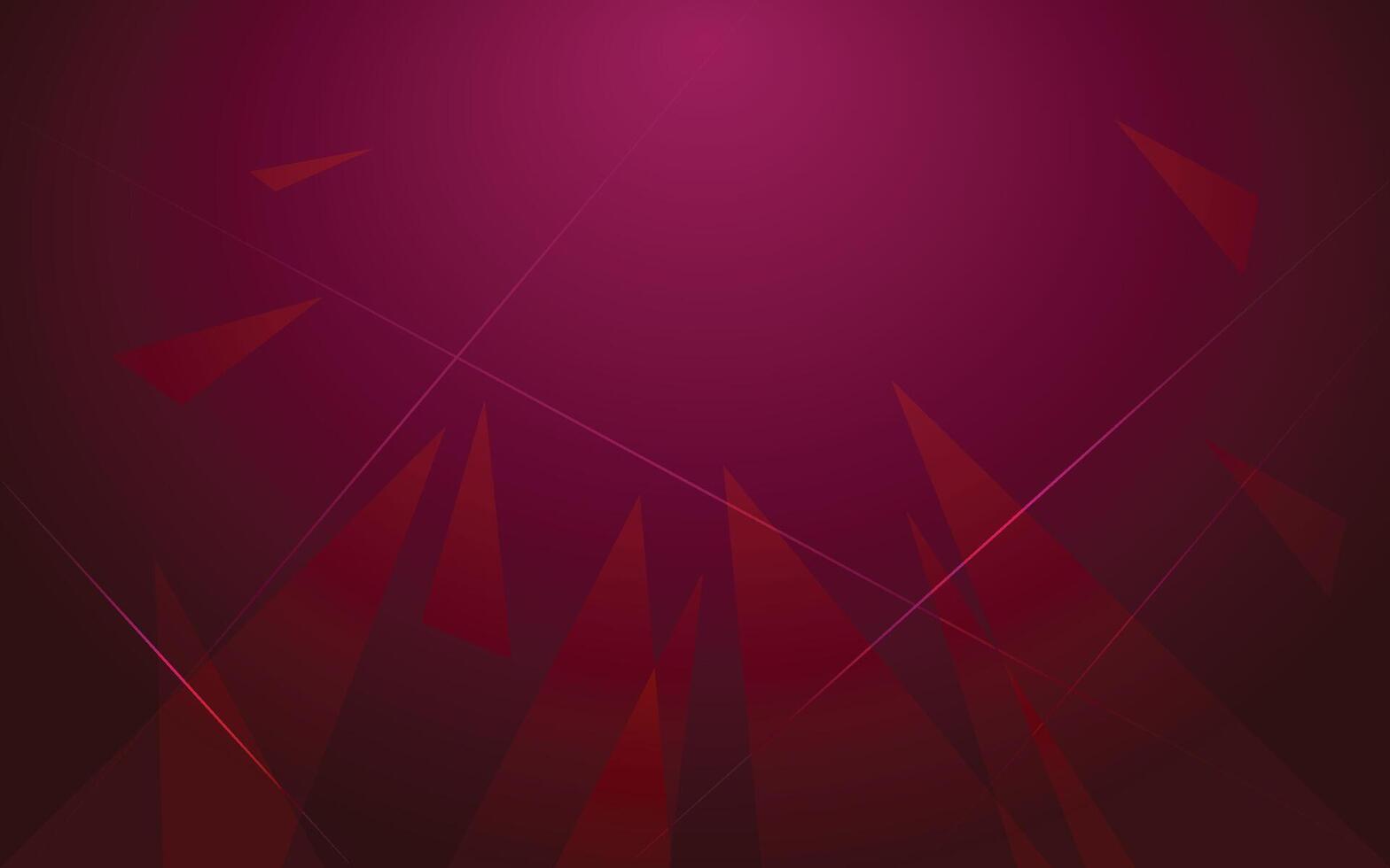 Red Digital Tech Background with Abstract Triangle Patterns, Abstract Futuristic Background with Red Geometric Shapes vector