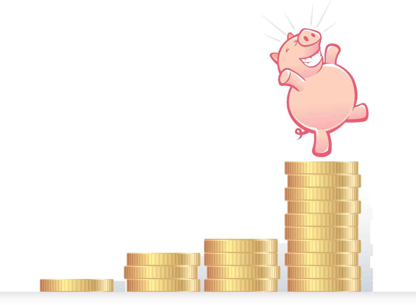 Financial Savings Concept vector