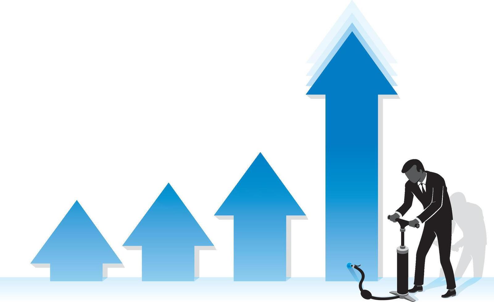 Economic Inflation Concept vector