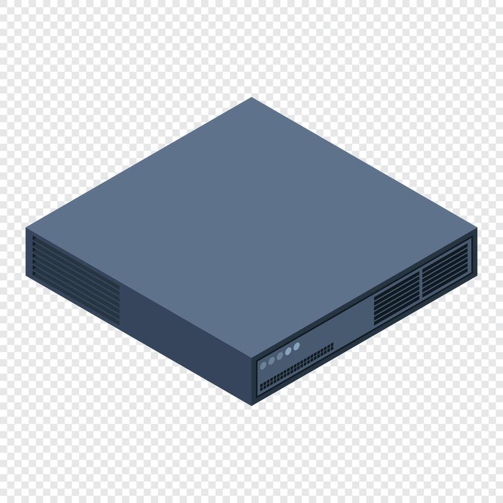 Isometric server Server racks. Server boxes isolated. Network server room. Computer network technology. illustration. vector