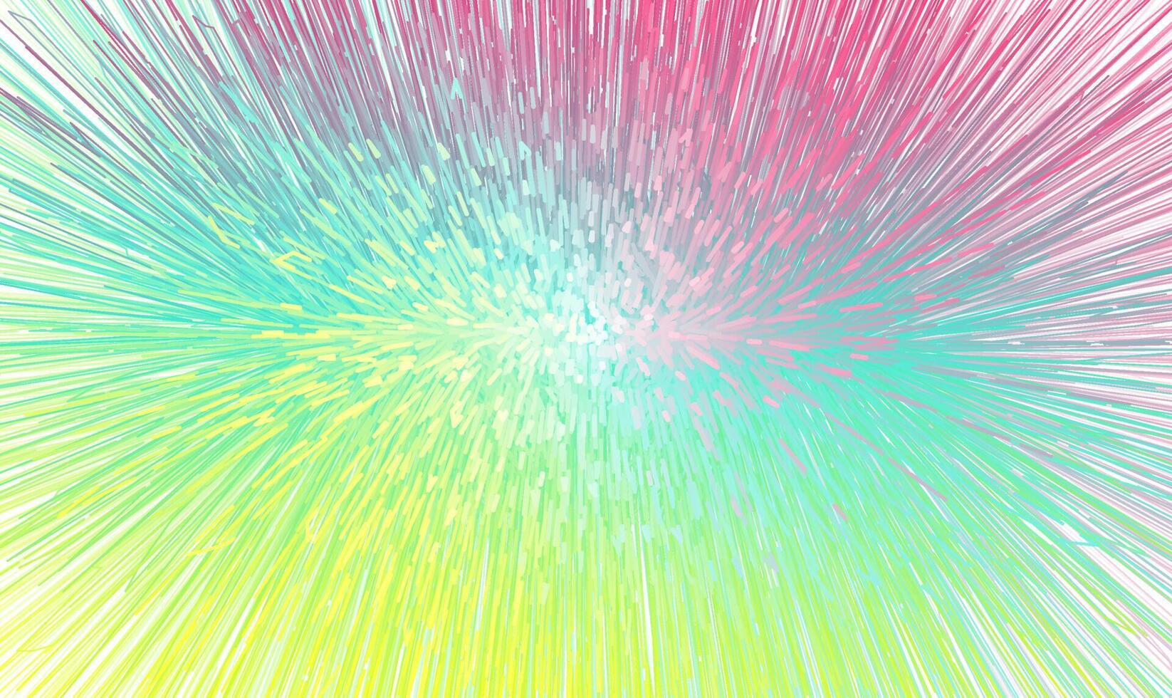 explosion colorful lines technology background. Big data algorithms visualization vector