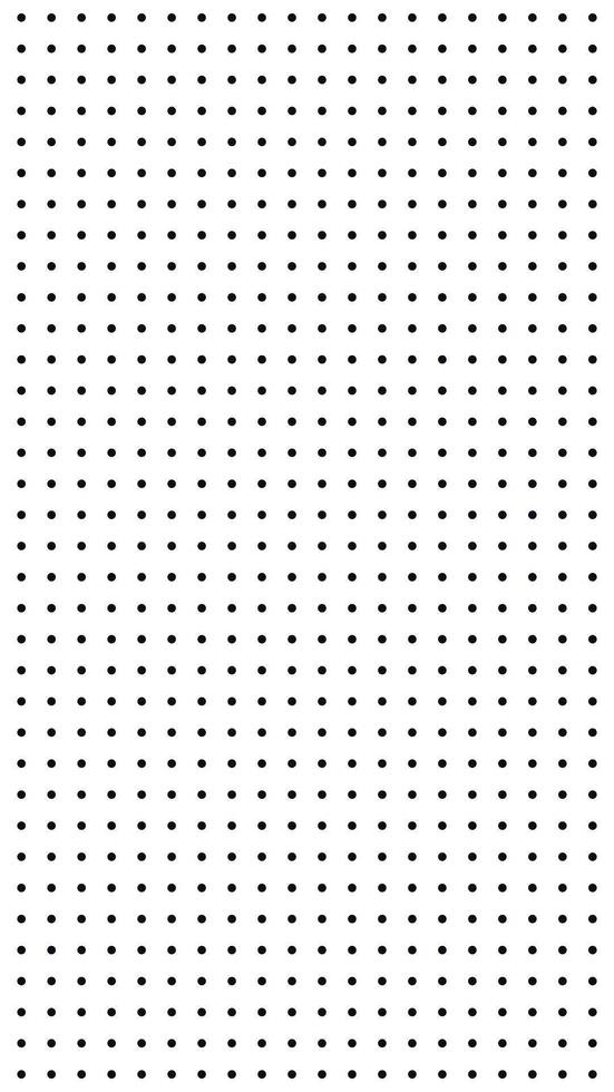 Minimalist Black and White Dot Pattern Background. Concept of Geometric Design, Halftone Texture, Modern Art, Abstract Pattern, Simple Dot Motif for Stylish Graphic Design. Vertical shot vector