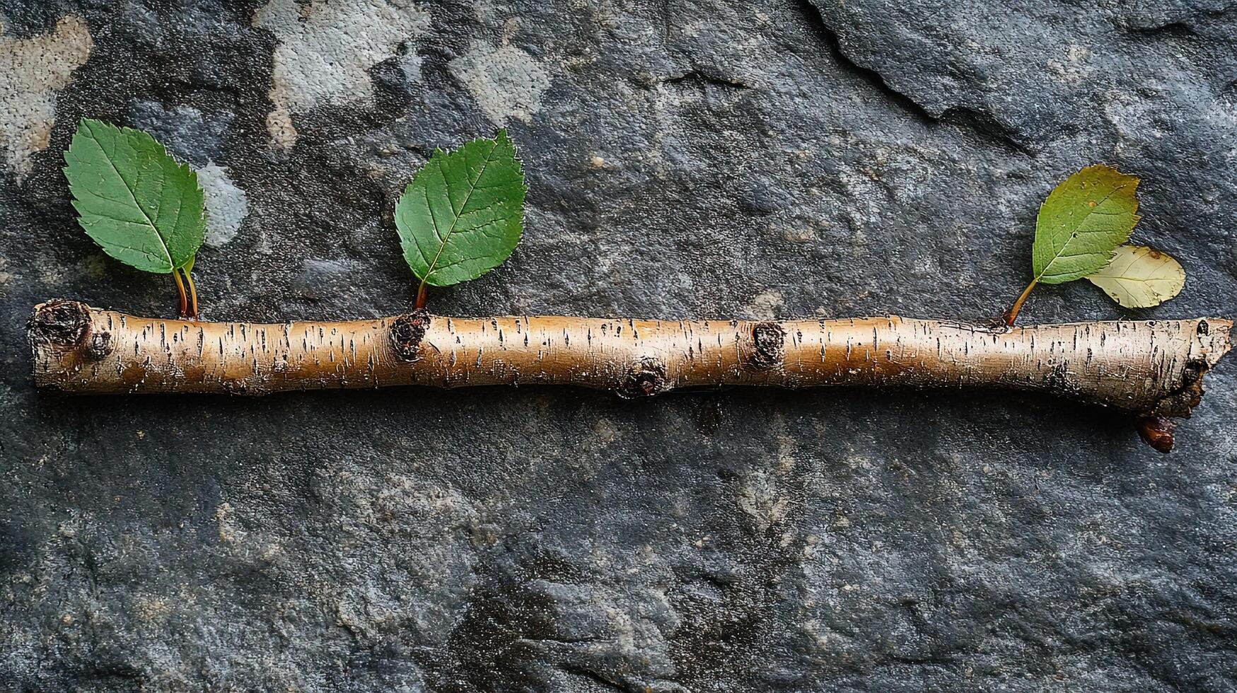 Detailed photo of a birch tree with realistic textures and lighting.