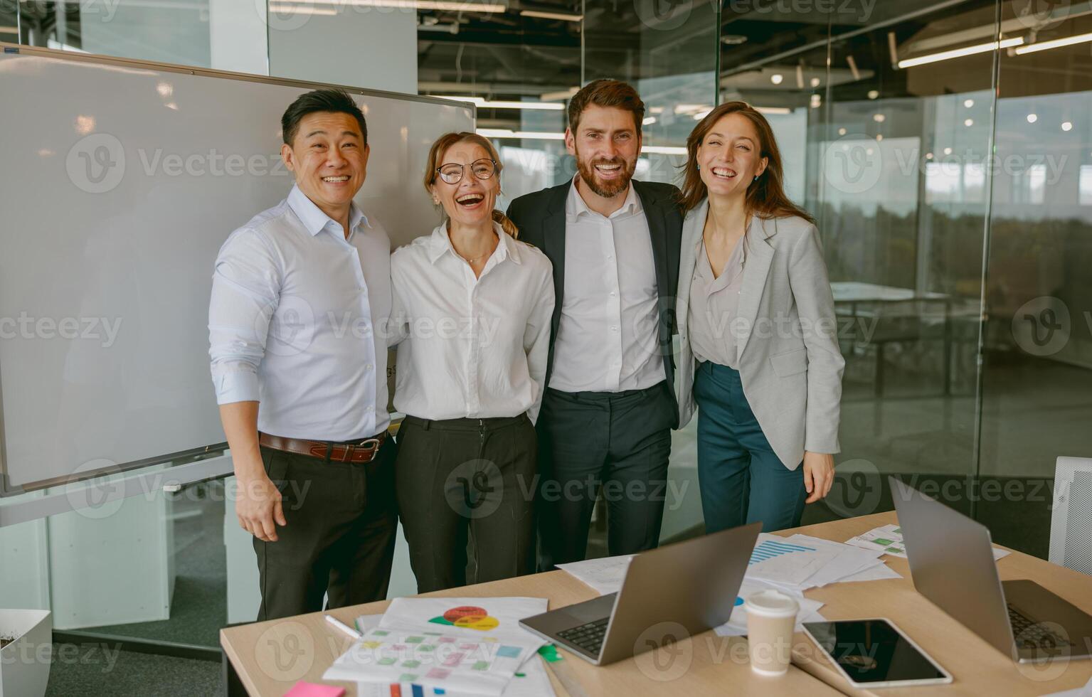 Effective and Diverse Team Collaboration is Essential in a Modern Office Environment Today photo