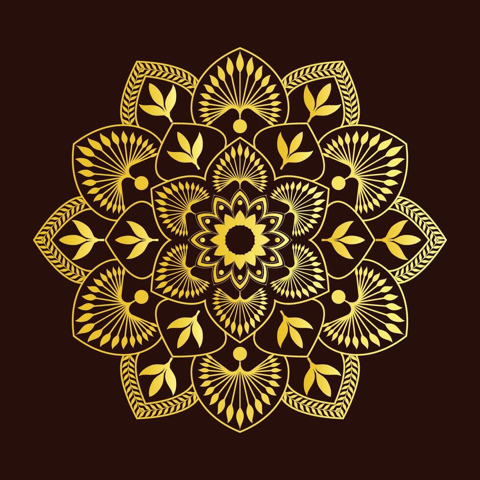 This mandala can be used wall-mate, Bed-sheet ,Wedding card, Interior design. vector