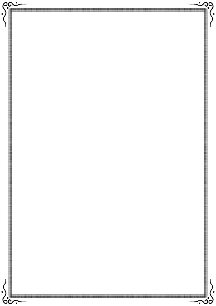 A4 paper frame png