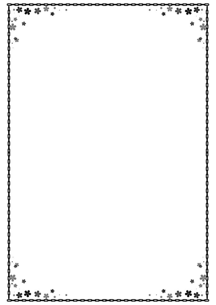 vintage A4 frame background png