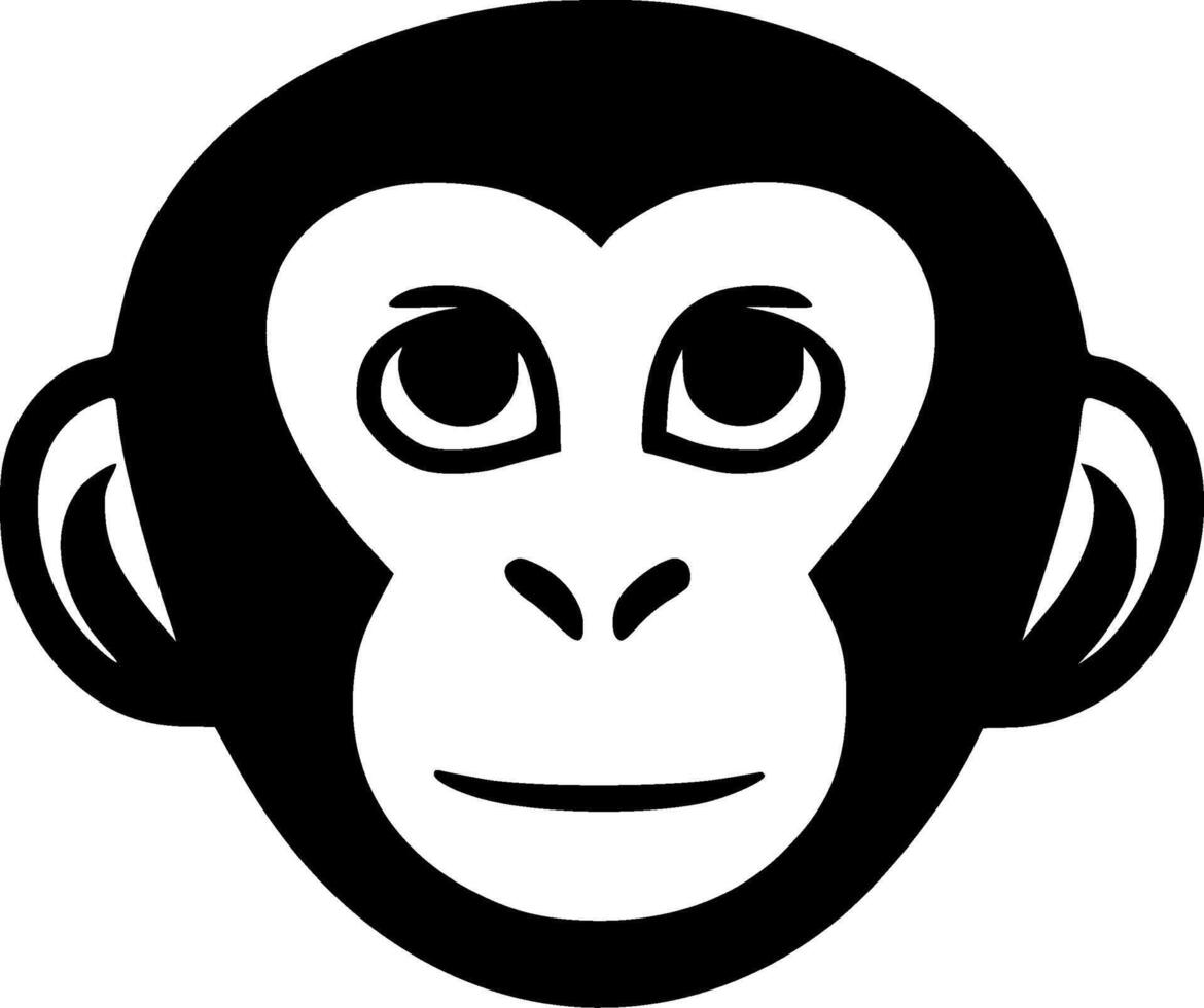 Premium Quality Monkey Design T-Shirt or Mug - Fun and Playful Gift for Animal Lovers, Perfect for Any Occasion Minimalist and Simple Silhouette - illustration vector