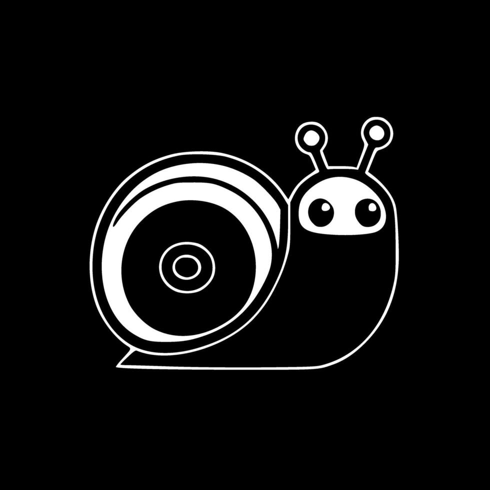 Premium Quality Snail Design T-Shirt or Mug - Unique, Stylish, and Fun Gift for Nature Lovers and Animal Enthusiasts Minimalist and Simple Silhouette - illustration vector