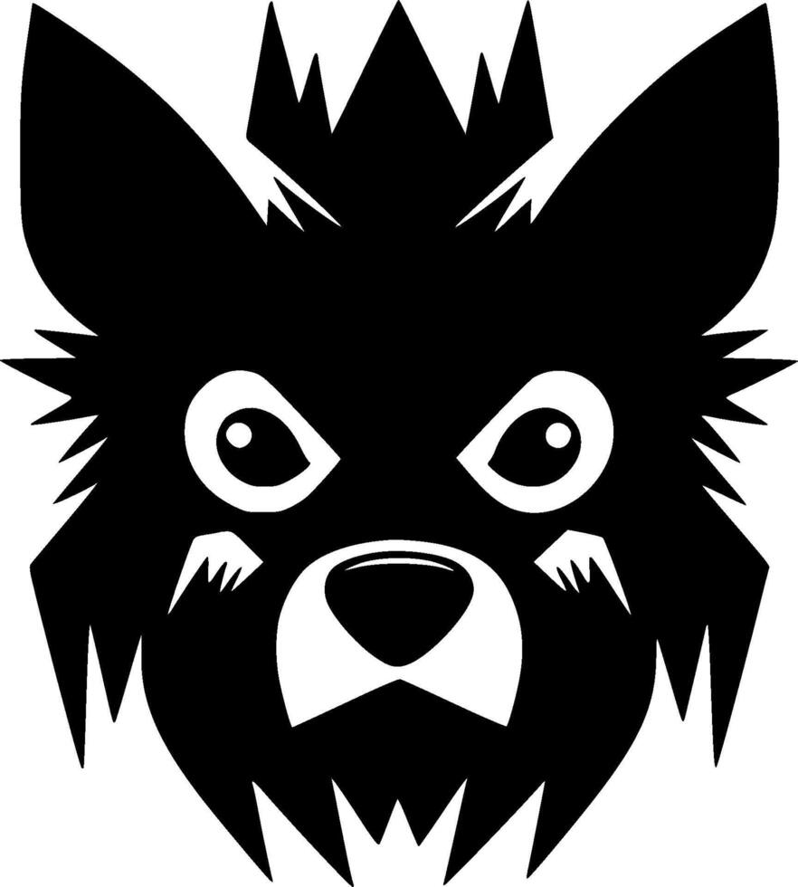 Premium Minimalist Dog Logo Design - Flat Illustration for T-Shirts, Mugs, and More - Perfect for Pet Lovers and Dog Enthusiasts vector