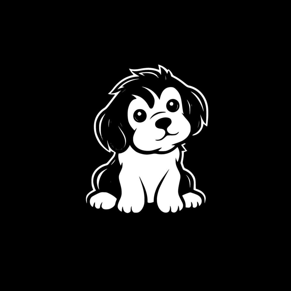 Premium Puppy Logo Design - High-Quality Graphic for T-Shirts, Mugs, and More - Perfect for Pet Lovers and Custom Merchandise vector