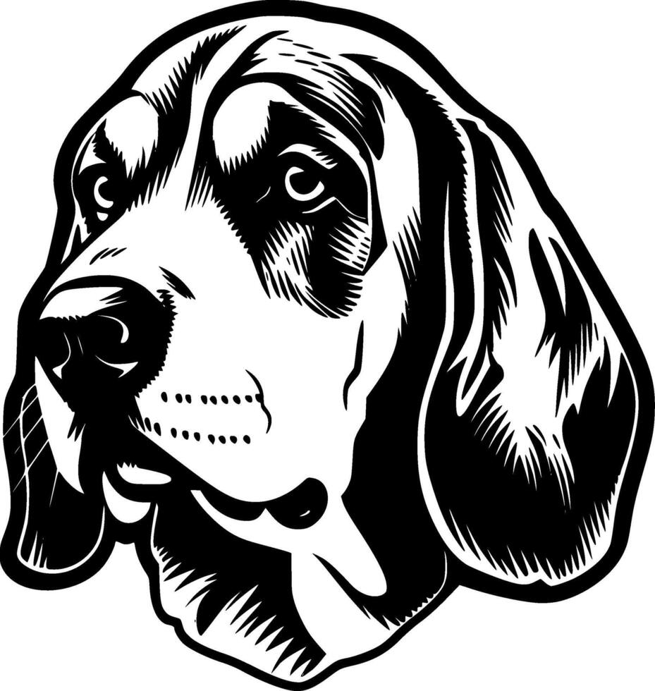Premium Beagle Lover's T-Shirt or Mug - Perfect Gift for Dog Owners, Animal Enthusiasts, and Beagle Fans - Quality Design for Everyday Use Minimalist and Simple Silhouette - illustration vector