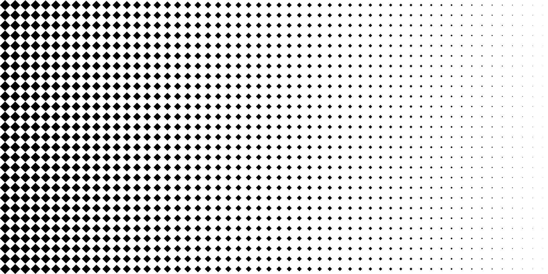 Primitive diamond, pixel matrix pattern. Square dot disperse background. Liquid blob cube fade. Abstract geometric halftone gradient. Lattice grid connect texture. Digital geo shape design vector
