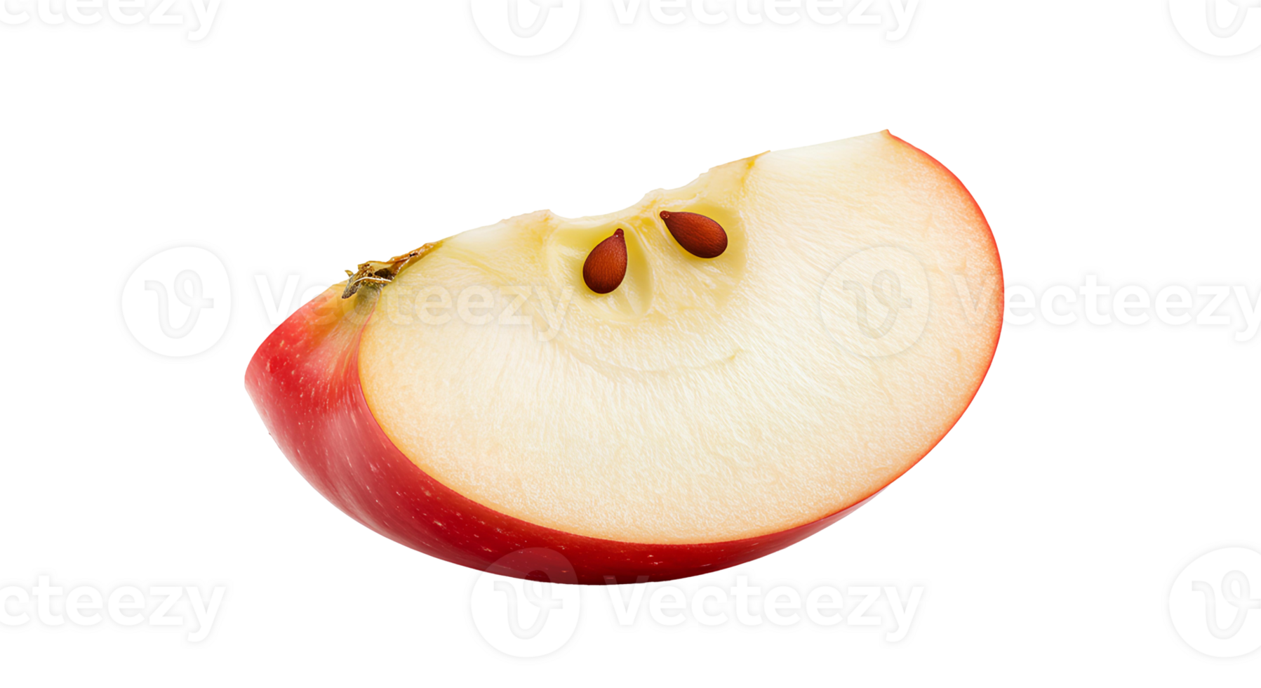 Red apple isolated on transparent background for healthy food promotions, organic branding, and diet campaign visuals png