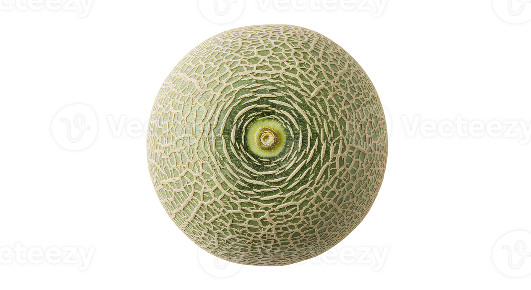 Ripe honeydew melon fruit isolated ideal for clean eating, raw food diets, and healthy lifestyle content png