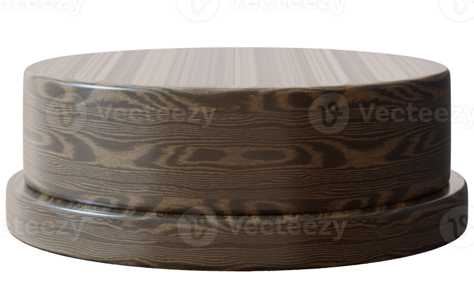 This podium serves as an effective display platform for products, featuring a sleek, modern design that highlights featured items. Isolated on transparent background png