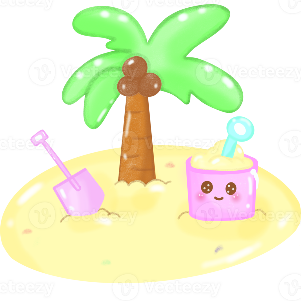 Hand drawn illustration. png