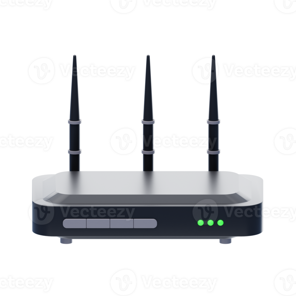 Router 3D Icon. Wifi Router 3D Icon png