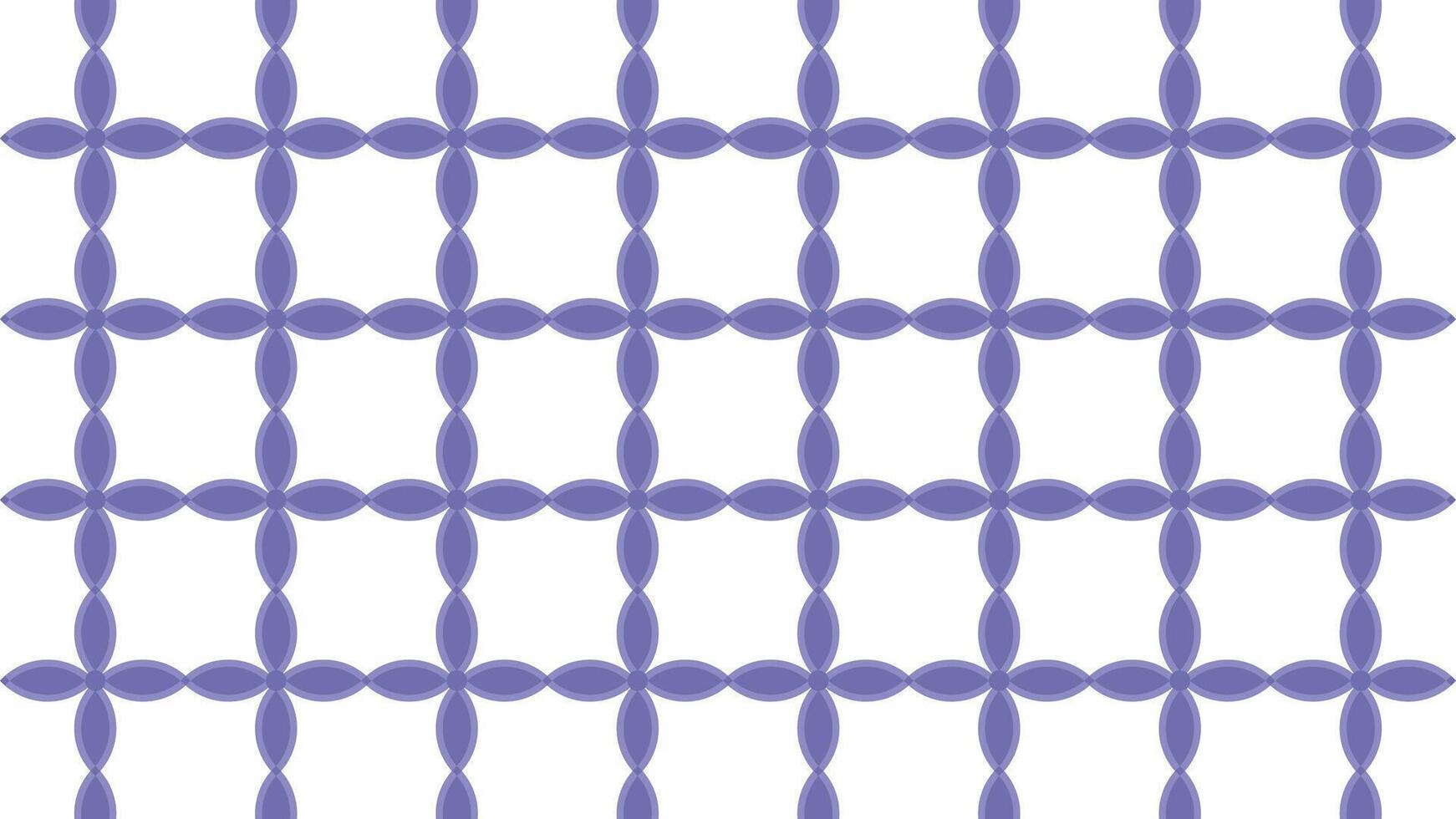 Abstract floral style pattern design element on white background banner. vector
