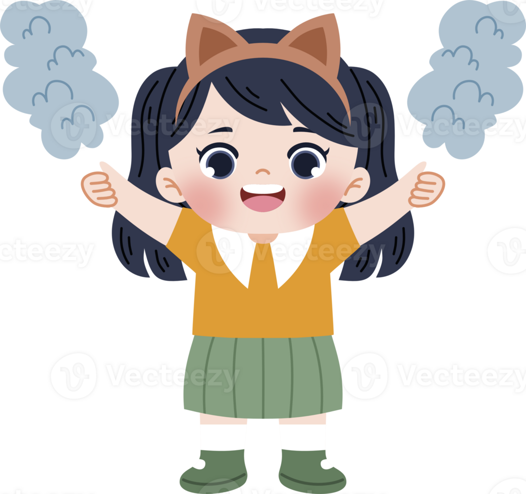pretty kid holding cotton candy png