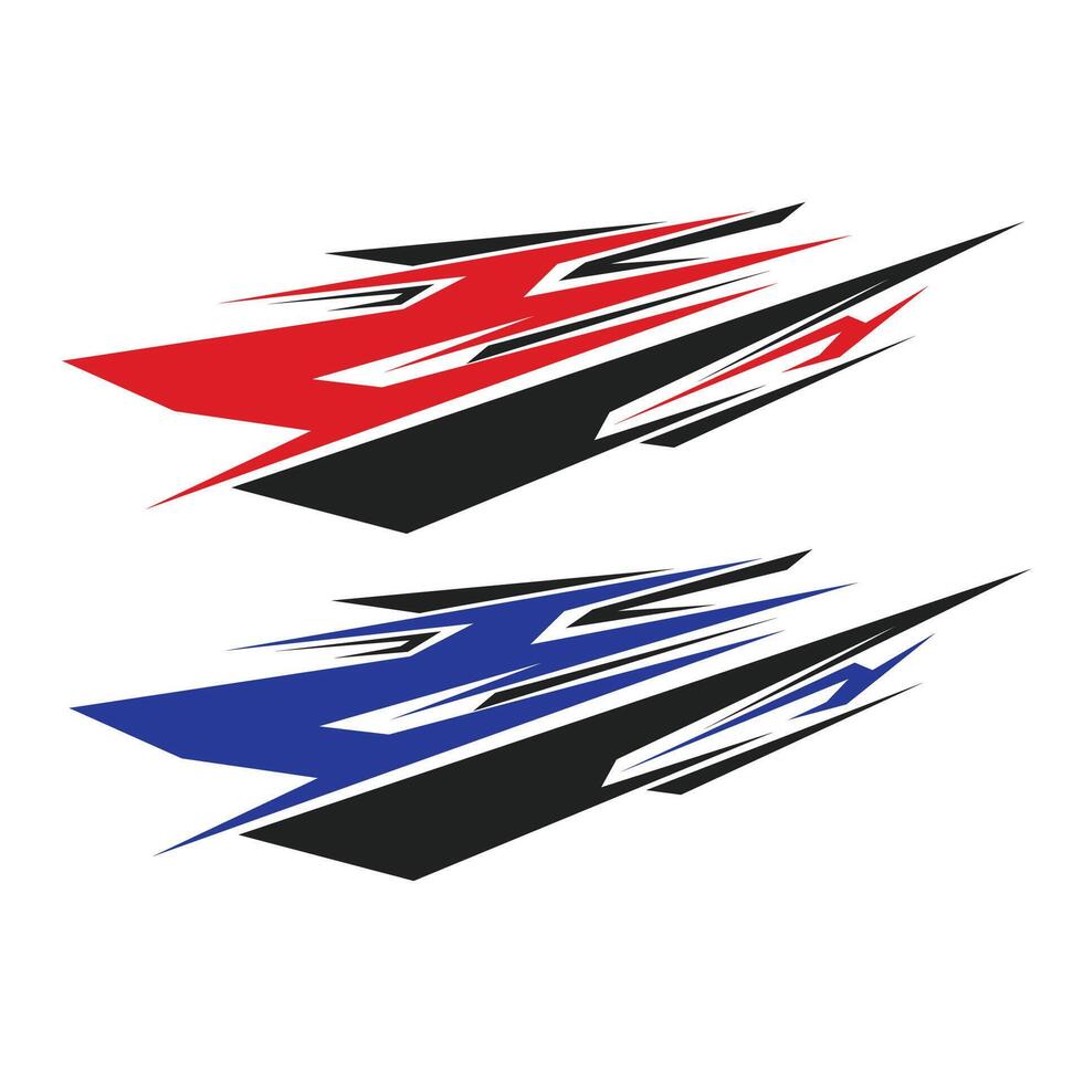 car body side background wrap livery decal design vector